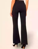 Women's Nontransparent Fabric Classic-Stylish Pant Black