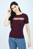 Airbiter Collection Women's Cotton Blend Solid Tops