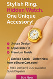 Unisex Ring Watch